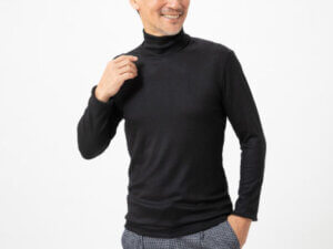 仮縫い付きフルオーダータートルネックセーター